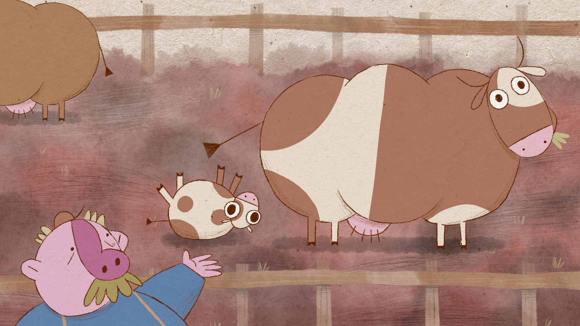 MY NAME IS EDGAR AND I HAVE A COW